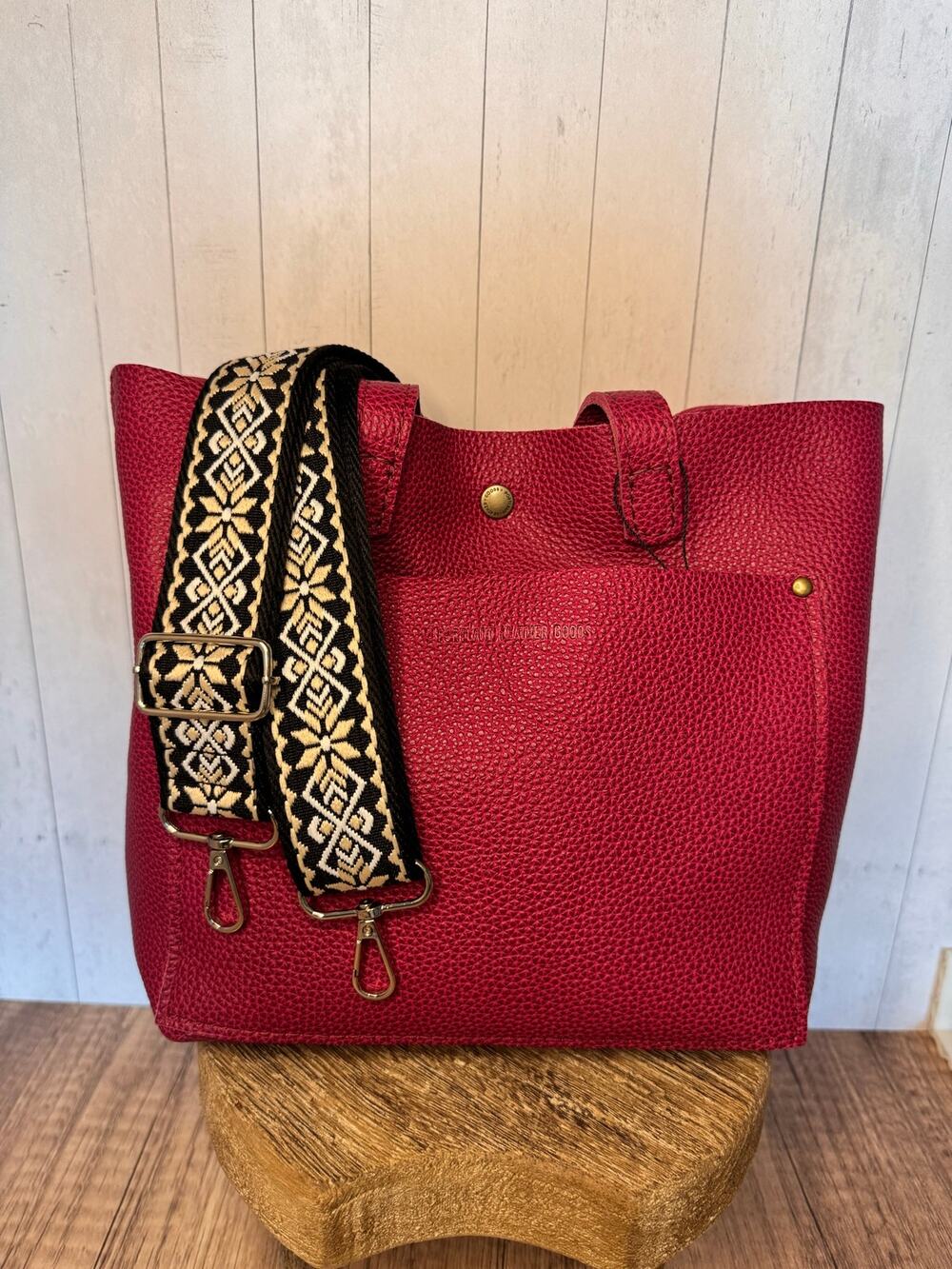 Black Tan Woven Flower Purse Strap Crossbody Bag Strap Woven Purse Strap NEW